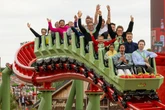 Neue Achterbahn im Karls Erlebnis-Dorf eröffnet