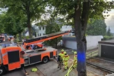 Feuer-Schock am Abend: Doppelhaushälfte in Brand – 45 Einsatzkräfte vor Ort!