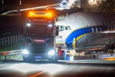 Darum rollt Schwertransport mit dieser Flugzeug-Legende über die A3