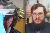 Werdender Vater wünscht sich Umstyling: Friseur liefert mächtig ab