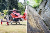 Schwerer Kletterunfall: 30-Jährige stürzt zehn Meter in die Tiefe
