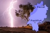 Unwetter-Gefahr in Frankfurt und Hessen: Gewitter, Sturm und Starkregen drohen!