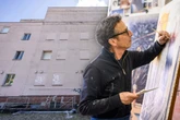 Mit viel Technik und KI: Kleines Kunstwerk wird zum XXL-Bild für Chemnitz