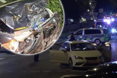 Fahrer wollte auf Kreuzung wenden: Suff-Fahrt endet mit vier Verletzten