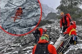 Bergwacht am Limit: Schnee überrascht Wanderer, doch der Heli kann nicht landen