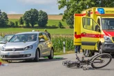 Schwerer Unfall im Erzgebirge: Mountainbiker von VW erfasst