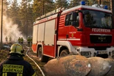 Waldbrand und Explosionsgefahr: Großeinsatz in der Dippoldiswalder Heide