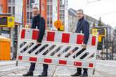 Baustelle beendet: Straßenbahnen rollen wieder über den Fetscherplatz