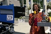 "Fernsehen zum Anfassen": So verlief der erste "ZDF-Fernsehgarten" vor 40 Jahren