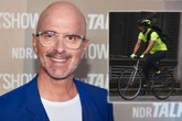 Neuer Job? "Stromberg"-Star Christoph Maria Herbst als Fahrradkurier gesichtet