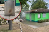 Öffentliche Toilette brennt im Harz: Polizei sucht nach dem Feuerteufel