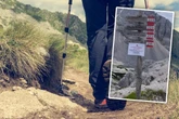 Unbelehrbarer Wanderer ignoriert Warnungen und zahlt dafür einen hohen Preis