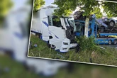 Auto kommt von Straße ab: Vollsperrung nach schwerem Crash in Leipzig