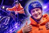 Chemnitzer Mountainbiker bringt spektakuläre Stunt-Show in die Messe