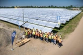Wärme durch Sonnenenergie: Deutschlands größte Anlage wird in Leipzig fertiggestellt
