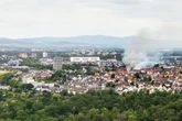 Rauchwolke über Stadt: Feuer sorgt für Großeinsatz in Rüsselsheim