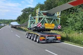 Windradtransport am Stuttgarter Kreuz: Strecke ist endlich wieder frei