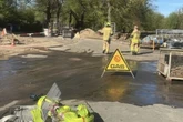 Feuerwehr rückt nach Wilhelmstadt aus: Gasleitung bei Bauarbeiten beschädigt