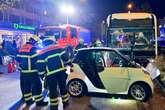 Schwerer Crash in Hamburg: Smart kollidiert mit Bus, acht Verletzte!