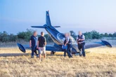 Triebwerke ausgefallen: Kleinflugzeug stürzt kurz vor Baden Airpark ab