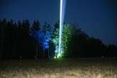 Lasershow in Chemnitz: Was war da los?