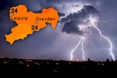 Gewitter, Sturm und Hagel möglich: Das kommt diese Woche auf Sachsen zu