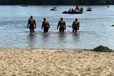 Großeinsatz im Norden: Schwimmer im See verschwunden