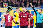 Eskalation im Derby: Braunschweig-Stürmer würgt Gegenspieler und fliegt mit Rot vom Platz
