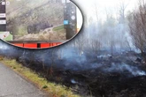 Waldbrand in Sachsen: Drohne liefert wichtige Bilder von verkohltem Gebiet