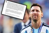 Von einem Lebewohl noch keine Spur: Messi meldet sich nach verlorenem WM-Finale