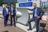 Spatenstich für die neue Nossener Brücke: Megaprojekt "Campuslinie" hat begonnen
