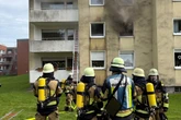 Feuer in Wohnung: Bewohner können wegen Fahrrad-Akku nicht flüchten
