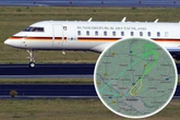 Regierungsflieger über Dresden: Was war seine Mission?