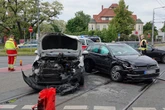 Kreuzungs-Crash auf der Hansastraße: Eine Person verletzt