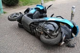 Unfall mit Motorroller: Einsatz auf dem Leipziger Ring