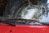 Mann randaliert in Dresden und schlägt Bus-Scheibe ein: Kind verletzt