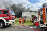 Großbrand in Treuenbrietzen gelöscht - Bundesstraße wieder frei