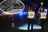 Leipziger Brücke nach Crash gesperrt: Fußgänger und Motorrad beteiligt!