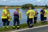 Großeinsatz: Suche nach vermisstem Mann an der Elbe