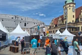 Trotz Unwetter-Warnung: Turnfest und verkaufsoffener Sonntag locken Menschen in die Stadt