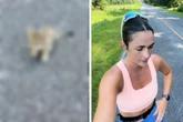 Frau hört beim Joggen ein komisches Geräusch: Kurz darauf rettet sie ein Leben
