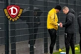 Sorge um Schreiber: Dynamos Keeper muss Training abbrechen