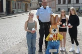 Pünktlich zu Ostern! Geklauter Osterhase wiedergefunden