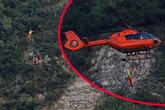 Sieben Wanderer sitzen in Alpen fest: Bergwacht und Heli rücken aus