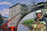Flammen in Mehrfamilienhaus: Feuerwehr rettet Kätzchen