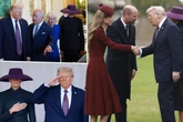 Trump besucht Royals: US-Präsident flirtet mit Kate, das Netz lacht über Melania
