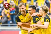 Einmal die Eins für das Heimteam der Saison: Die Dynamo-Noten gegen Unterhaching