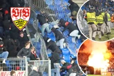 Eskalation vor VfB-Spiel in Basel: Fans prügeln am Familienblock wie wild aufeinander ein