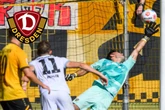 Dynamo-Keeper Tim Schreiber wartet sehnsüchtig auf die Null