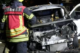 Brandstiftung im Leipziger Westen: Vonovia-Transporter fackelt ab